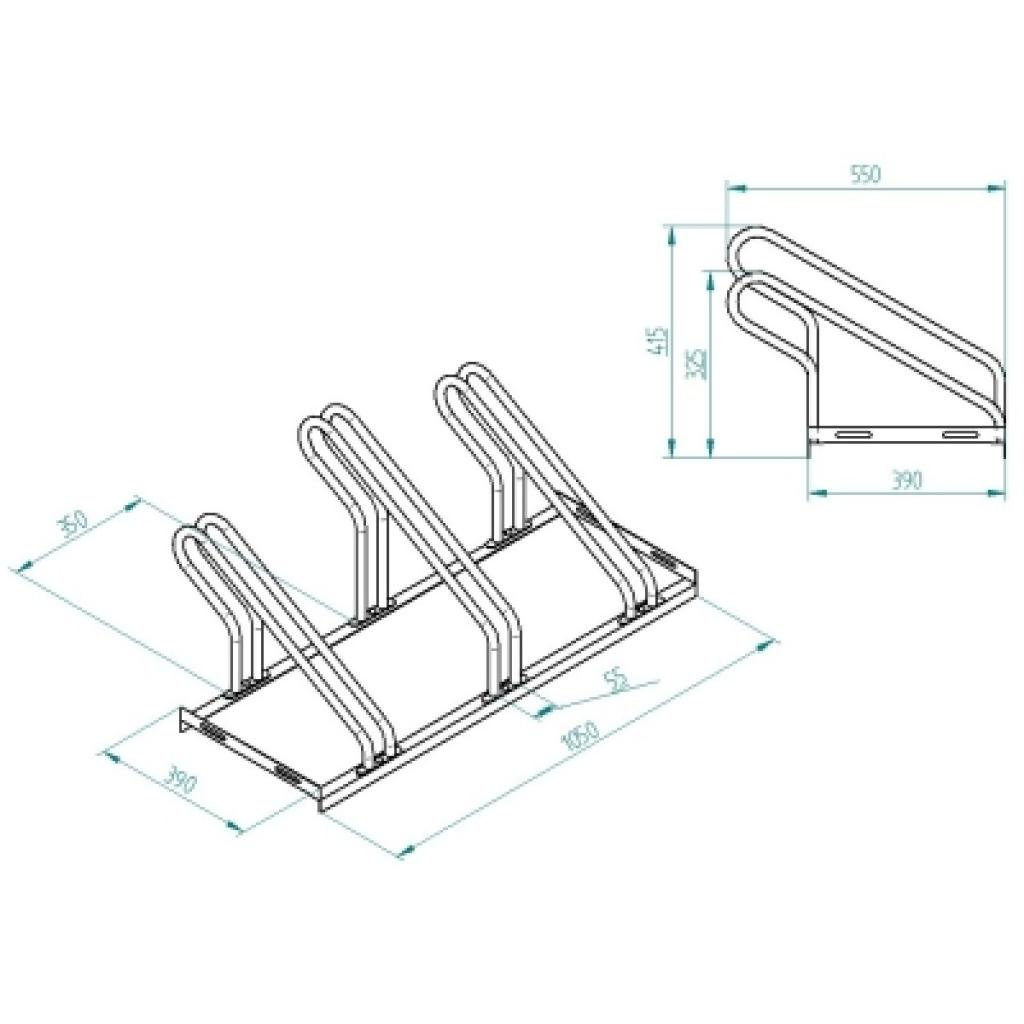 Soporte 3 bicicletas 3
